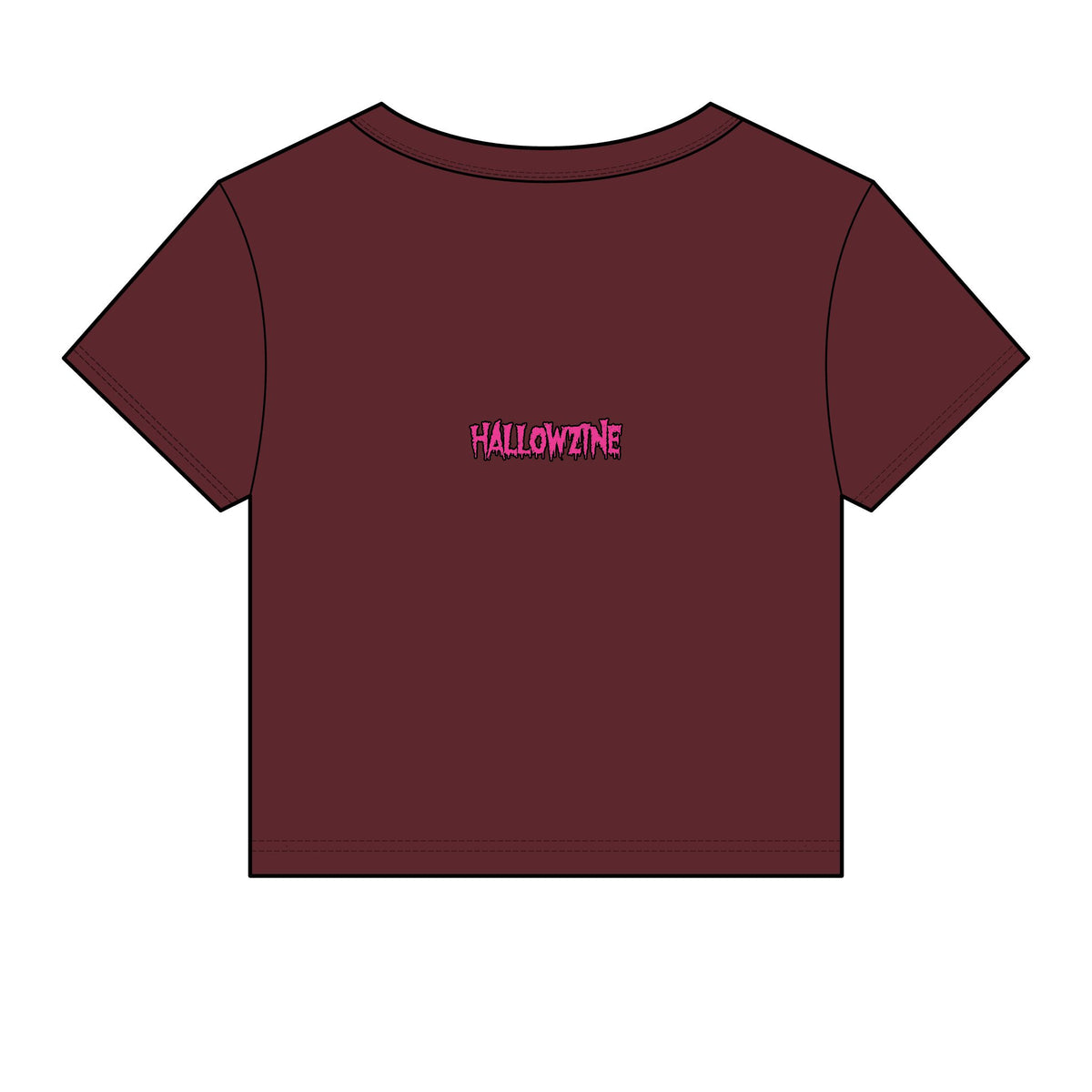 Hallowzine Vol. 5 Micro Rib Baby Tee