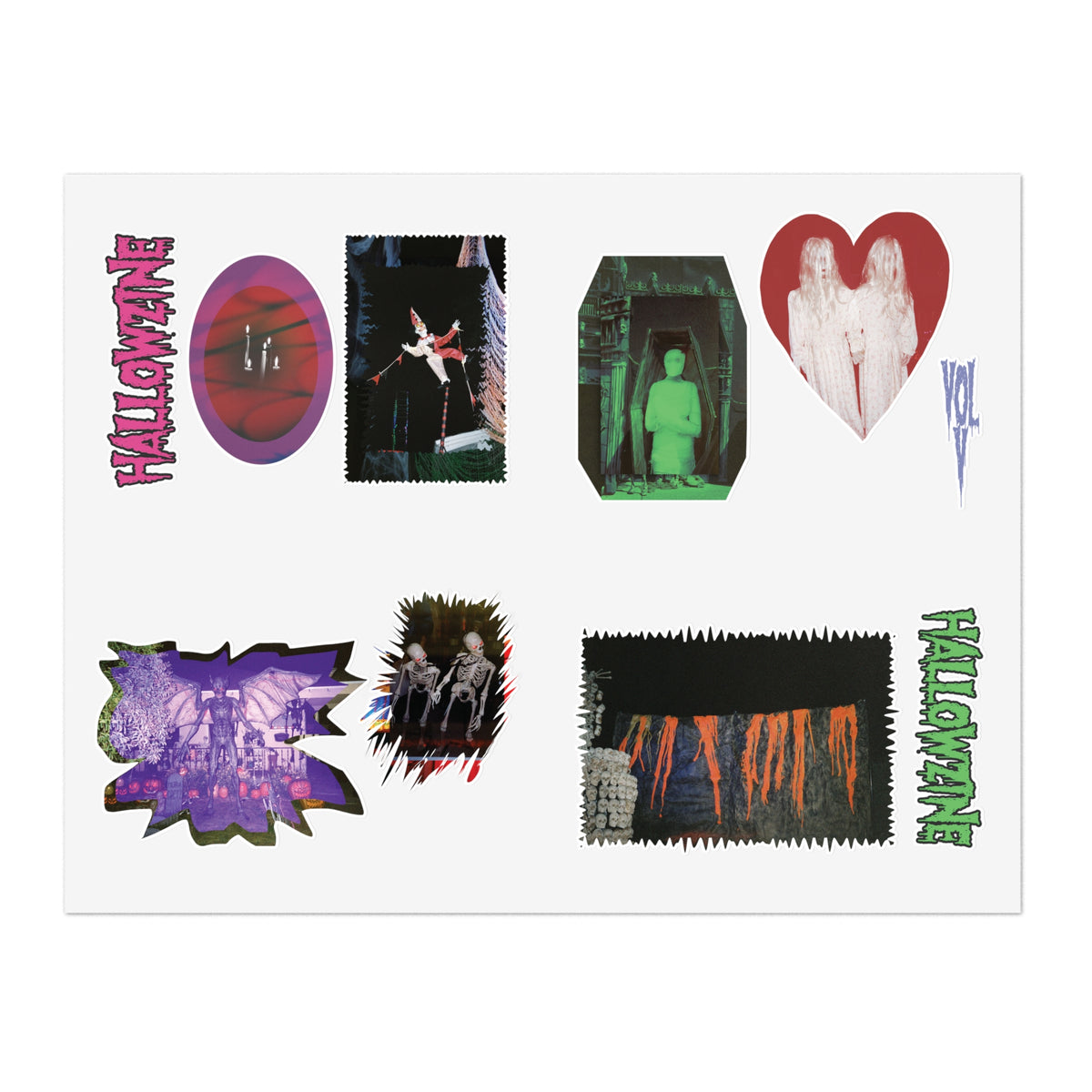 Hallowzine Vol. 5 Sticker Pack