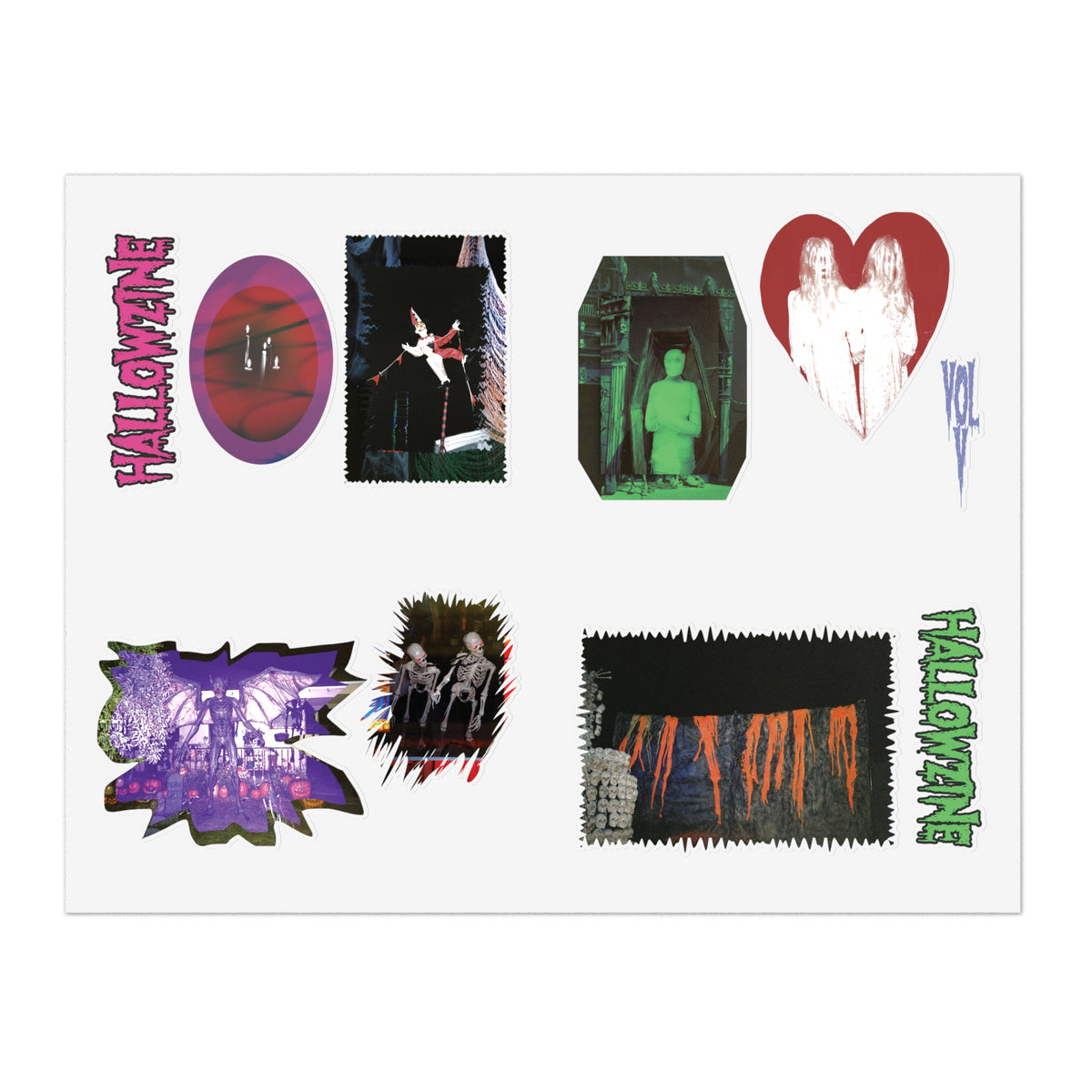 Hallowzine Vol. 5 Sticker Pack