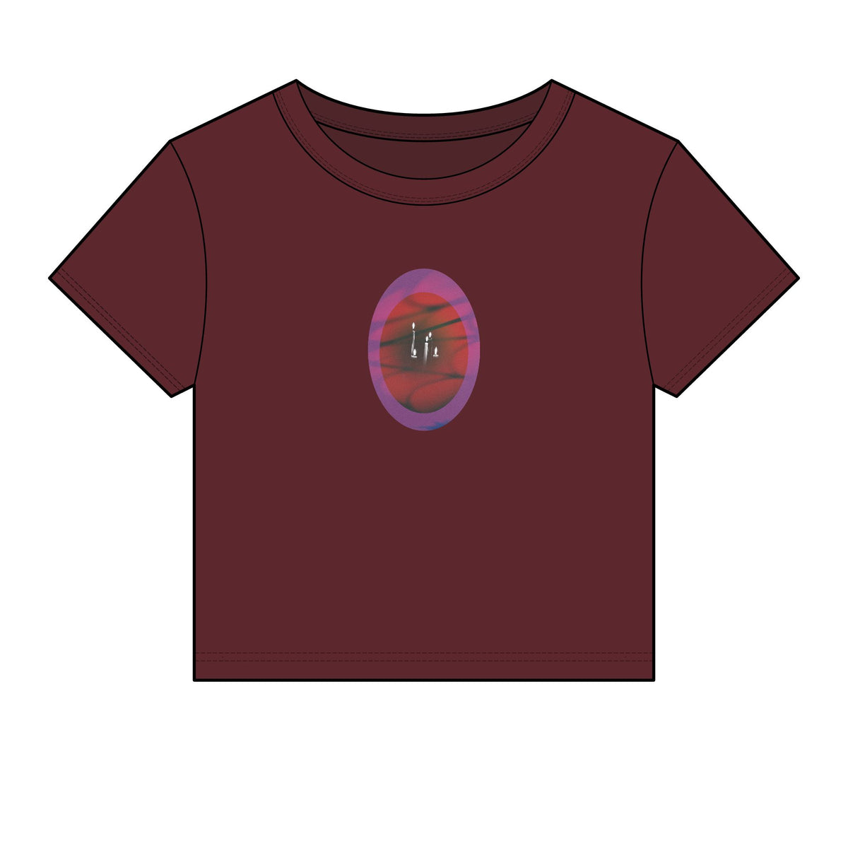 Hallowzine Vol. 5 Micro Rib Baby Tee