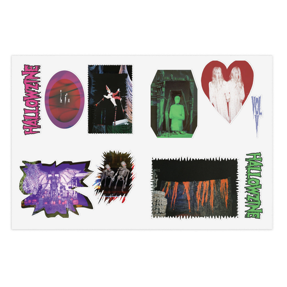 Hallowzine Vol. 5 Sticker Pack