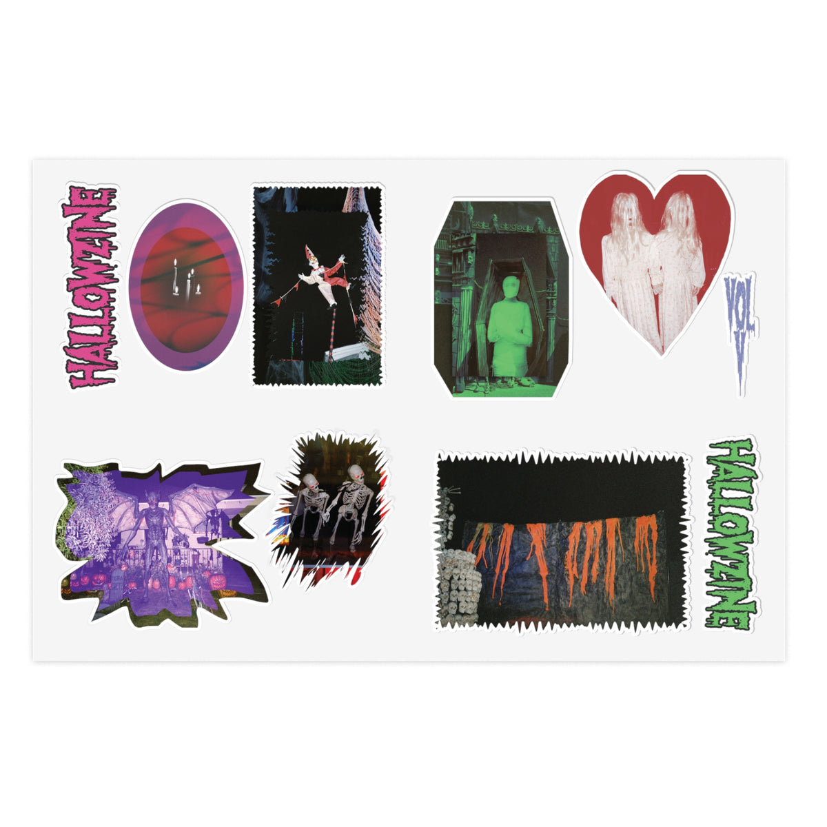 Hallowzine Vol. 5 Sticker Pack